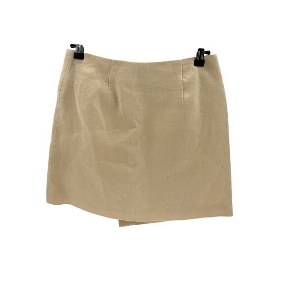 Anine Bing 'Natalia' Beige Linen Skirt Size XS - Picture 3 of 4